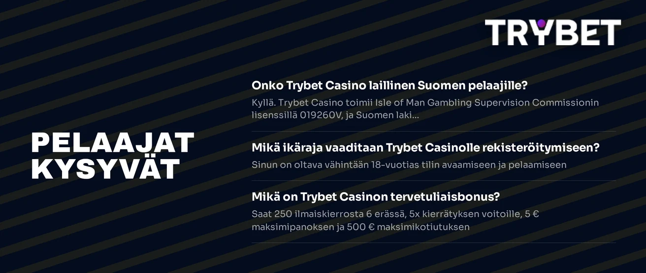 Tarkasta UKK-vastaukset.